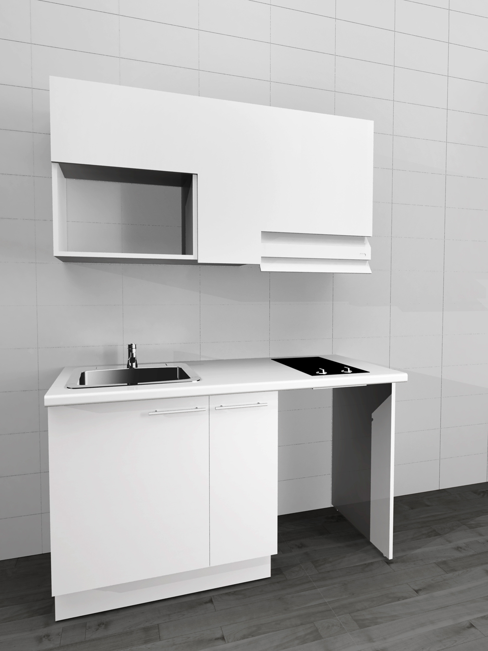 Exemple de meuble kitchenette - SIBO